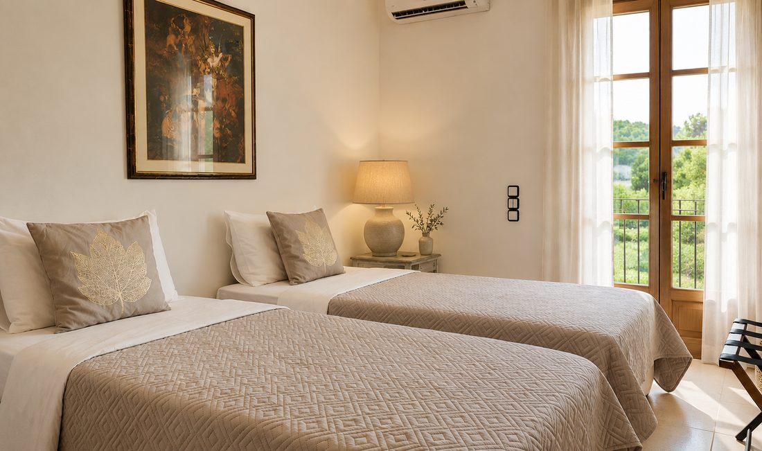 Bedroom 2 at The Olive Tree House