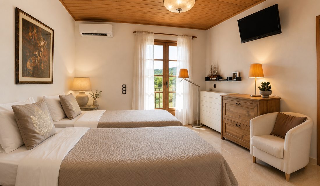 Bedroom 2 at The Olive Tree House